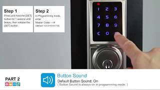 Electronic Touchscreen  Deadbolt (compact interior) - User Guide