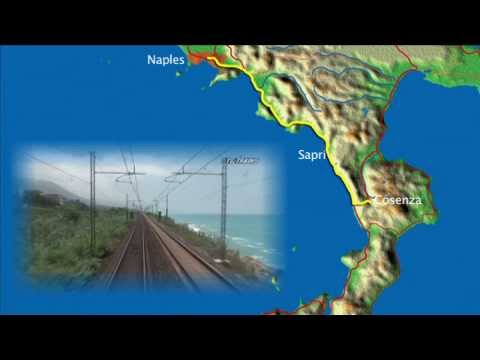 TG CL 34 FS Cab Ride Sapri Cosenza