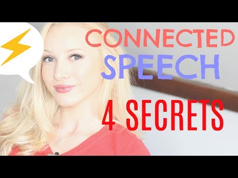 早口＆流暢に話すための4つの秘訣 - CONNECTED SPEECH #spon (The 4 Secrets to Speaking Quickly & Fluently - CONNECTED SPEECH #spon)