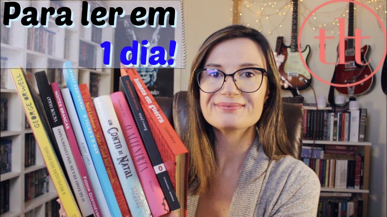 Livros para ler em um dia! | Tatiana Feltrin