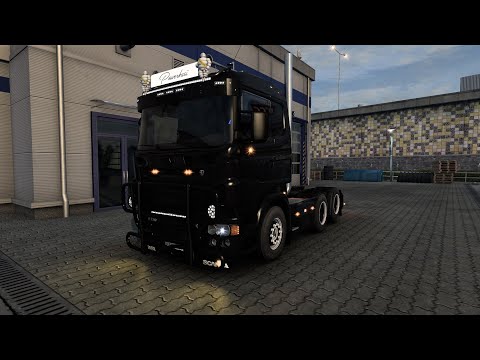 ETS2 Scania R730 V8 Open Pipe Osnabruck (D) - Szczecin (PL)