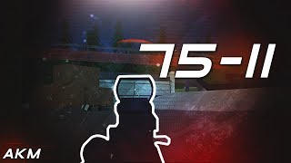 75-11 AKM Gameplay...( It's op c; ) || ROBLOX Phantom Forces