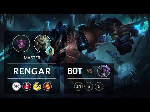 Rengar Bot vs Kai'Sa - KR Master Patch 9.5