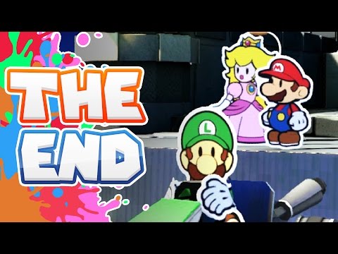 Paper Mario Color Splash 100% Walkthrough - FINALE