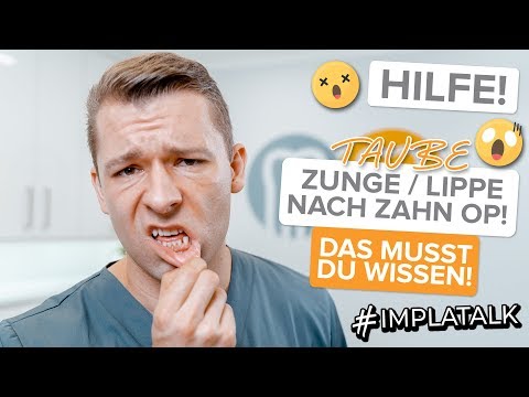 Taube Lippe oder Zunge nach Weisheitszahn-OP / Implantation / Lokalanästhesie? Das musst du wissen!
