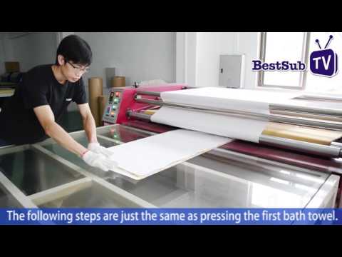 How to Sublimate Bath Towels
