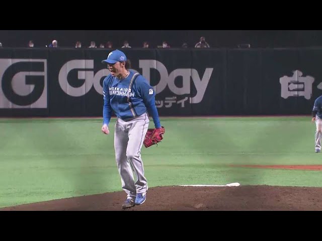 【8回裏】最後は空振り三振!! ファイターズ・伊藤大海 8回135球2失点の力投!! 2022年7月9日 福岡ソフトバンクホークス 対 北海道日本ハムファイターズ