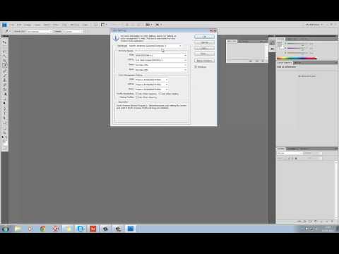 Video thumbnail: Change Colour Management Settings In Photoshop