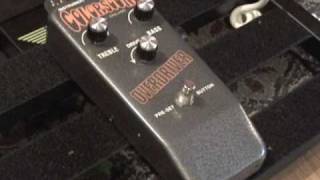 Video thumbnail for Colorsound Overdriver guitar effects pedal demo with Telecaster & Dr Z MAZ amplifier by gearmanndude