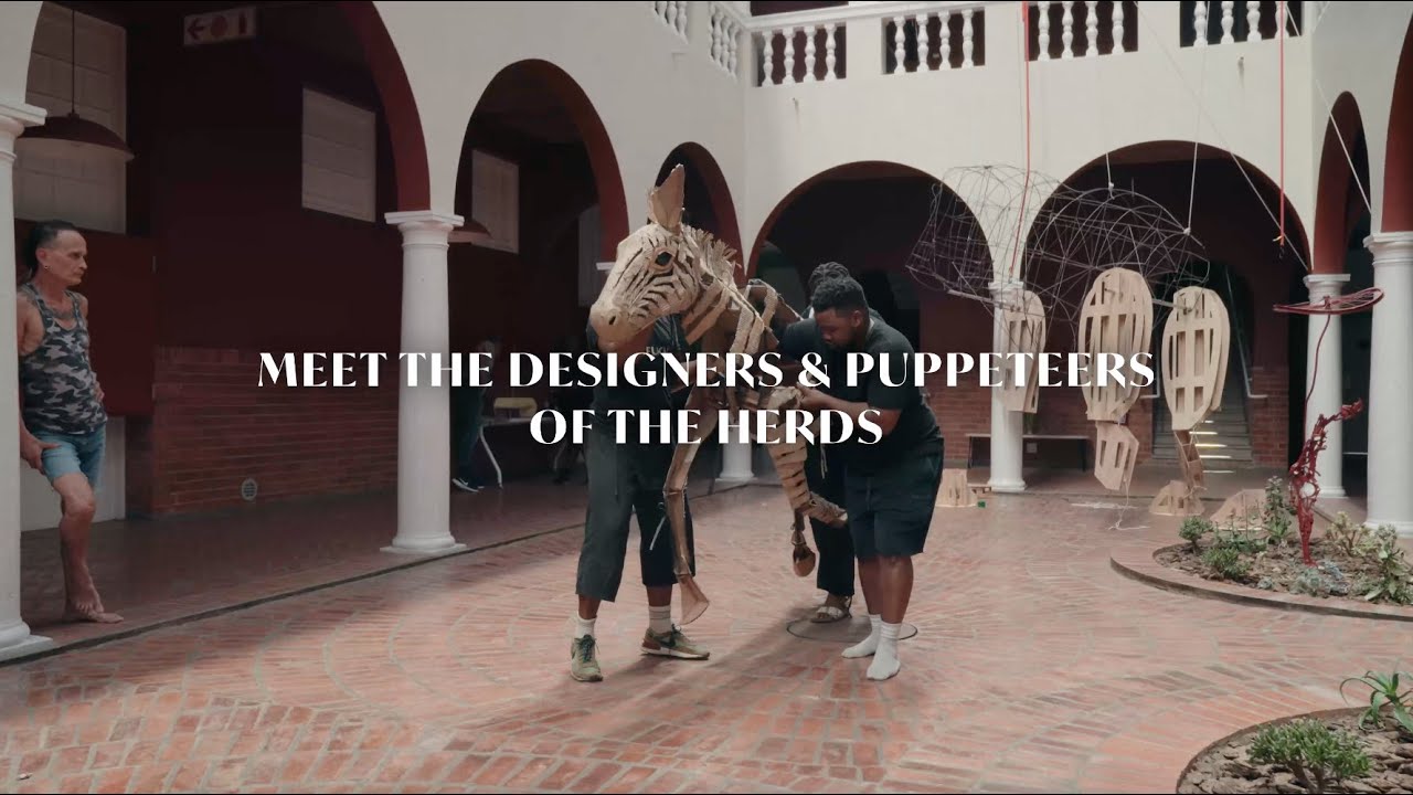 Meet Ukwanda - the award-winning designers and puppeteers behind THE HERDS