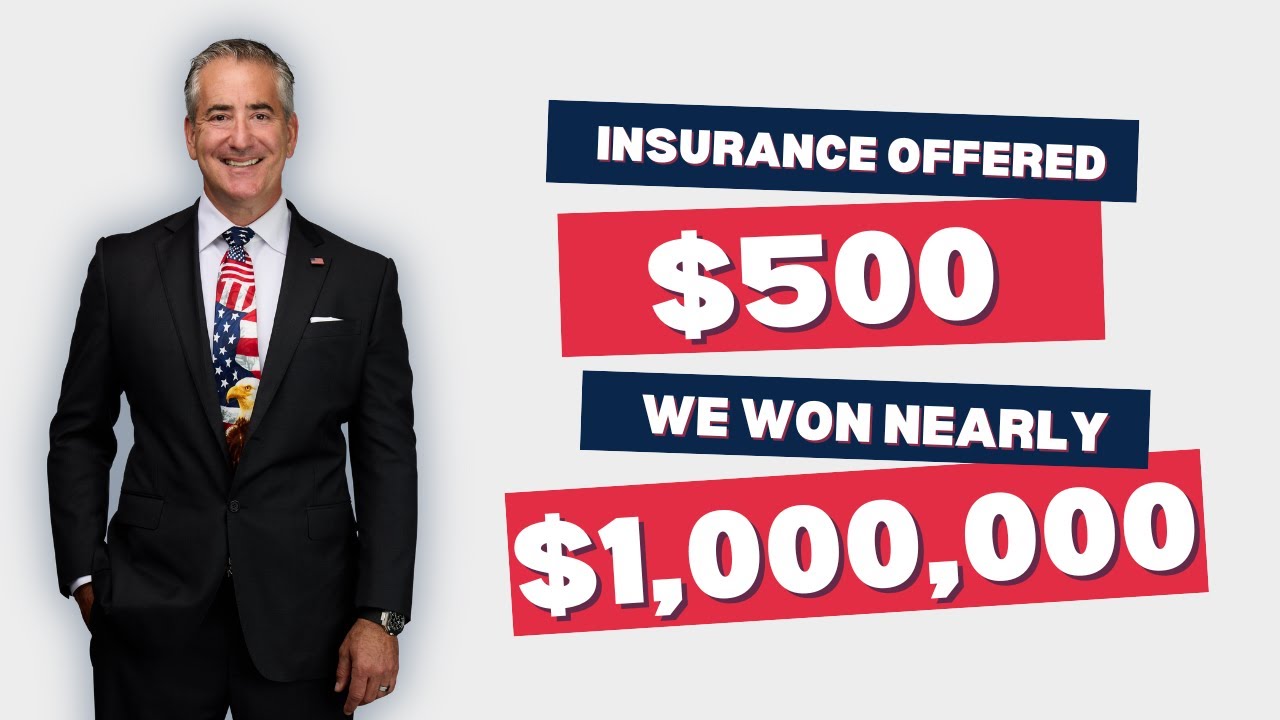 Insurance Offered $500, Cantor Injury Law Won Me Nearly $1,000,000