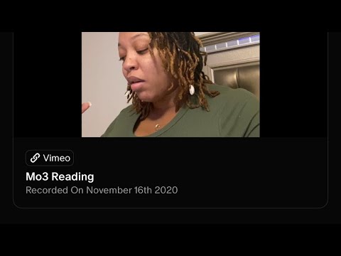 Throwback Friday: Full Mo3 Reading