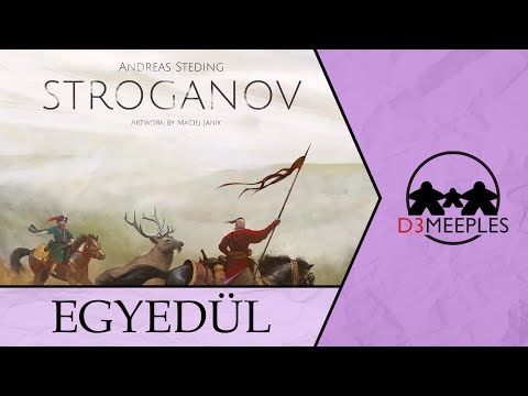 EGYSZEMÉLYES JÁTÉK: STROGANOV - d3meeples