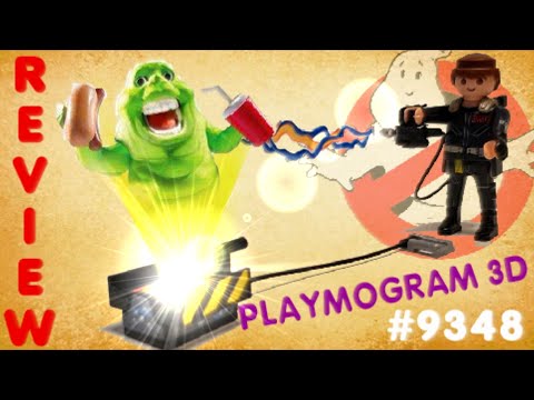 REVIEW: The Ghostbusters Playmogram 3D Set #9348