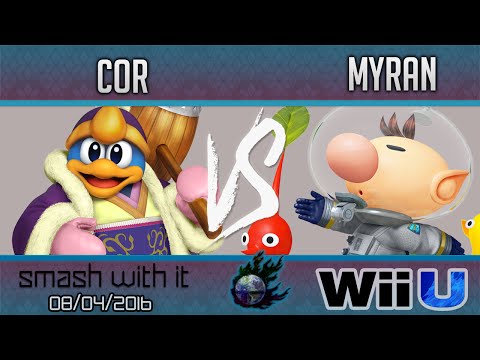 Smash With It - Cor vs. Myran - Smash WiiU Singles Losers Finals