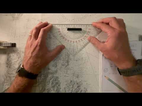 2024 tema esame patente nautica 5B 5.6.3-3 n°11 - intercetto - carteggio oltre 12 miglia carta 42D