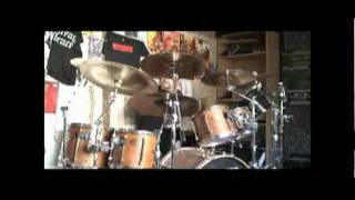 Neudi playing to a Manilla Road CD (&quot;Fires of Mars&quot;)