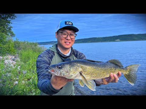 Camping and Fishing at Crooked Lake Provincial Park