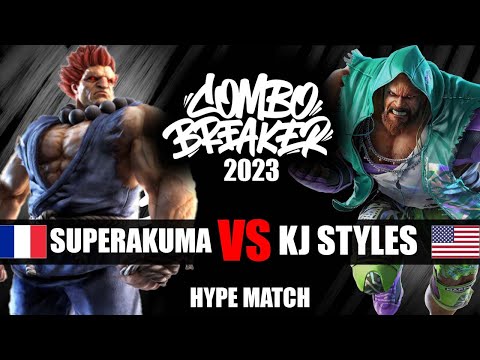 Hype Match | Super Akouma (Akuma) 🇫🇷 vs 🇺🇸 Kj Styles (Marduk) COMBO BREAKER 2023 - Tekken 7