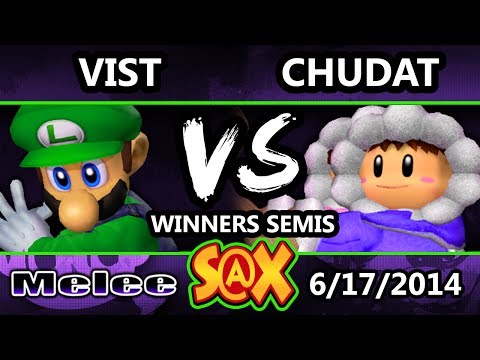 S@X Weekly - MOR | Chudat (Ice Climbers) Vs. Vist (Luigi) SSBM Winners Semis - Melee