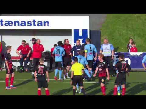 Effodeildin 2017: HB 1-2 Víkingur (22ª rodada)