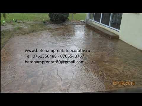 Beton Amprentat Stejaru -Teleorman Tel.0761350488 -0766543767