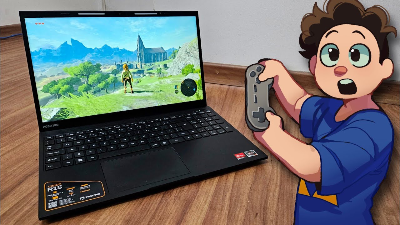 Testando EMULADORES num POSITIVO - Vision R15