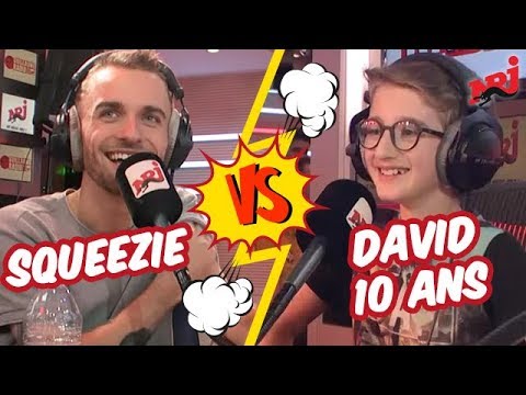 Squeezie clashé en direct par David - Guillaume Radio sur NRJ