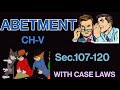Abetment under IPC||Case laws related to Abetment||Ch-V Sec.107-120 of IPC,1860||Ballb notes