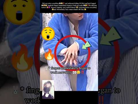 Jungkook Beware of jealous 😡‼️ He's scary when he's jealous 🔥over Taehyung 👀 #shorts#taekook#shorts#