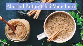 Almond Butter Chai Mate Latte