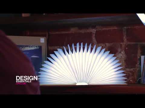 Світильник-книга на акумуляторі Smart Book дерево горіх (GK12W1)