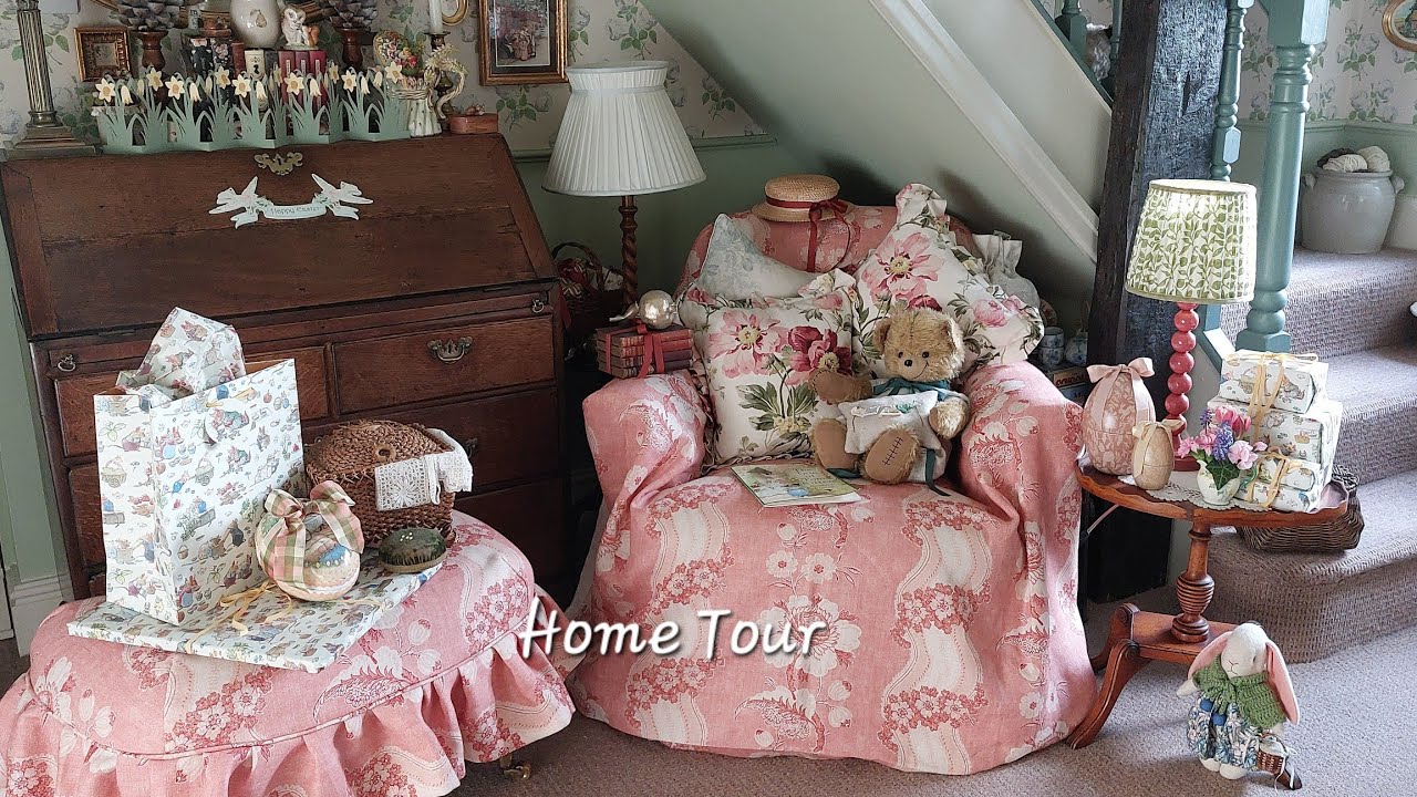 Spring home tour of our English Country Cottage 