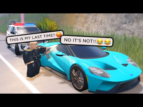 I GOT CAUGHT SPEEDING 178 TIMES IN ONE DAY!!! (Roblox)