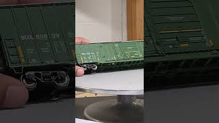 Rapido HO Trenton Works 6637 Boxcars, Super Detailed Freight Cars with Full Underbody & Metal Wheels