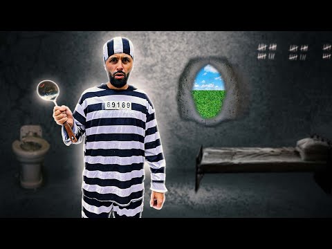 Am evadat dintr-o inchisoare cu o lingura ! *PRISON CHALLENGE*