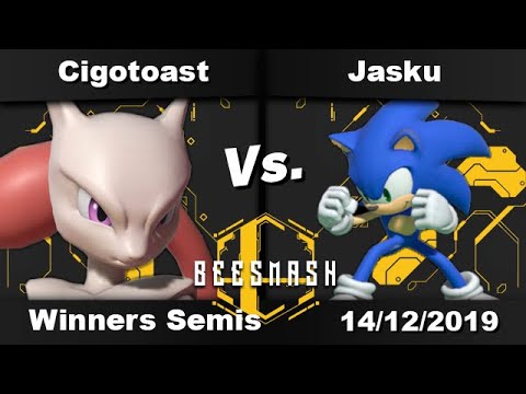 [BeeSmash]  Winners Semis: Cigotoast(Mewtwo) vs Jasku(Sonic)
