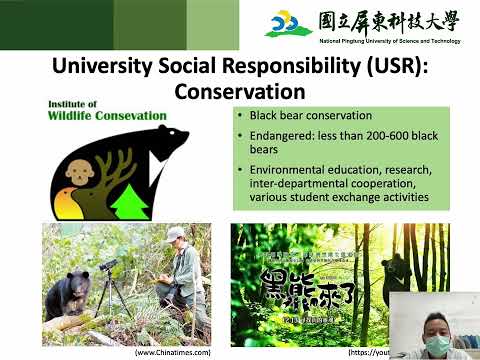Relatório Nacional de Taipei Chinês 2022 - Universidade Nacional de Ciência e Tecnologia de Pingtung (NPUST)