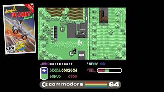 Commodore 64 Games 🕹️ - Arcade Flight Simulator 🛩️