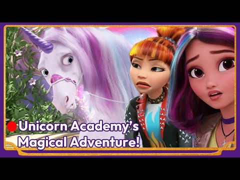 🔴Magical Adventures at Unicorn Academy! | Ride along with the Unicorns on this Fun Livestream!