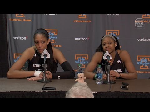 A'ja Wilson, Tiffany Mitchell Post-Game Press Conference (Tennessee) - 2/15/16
