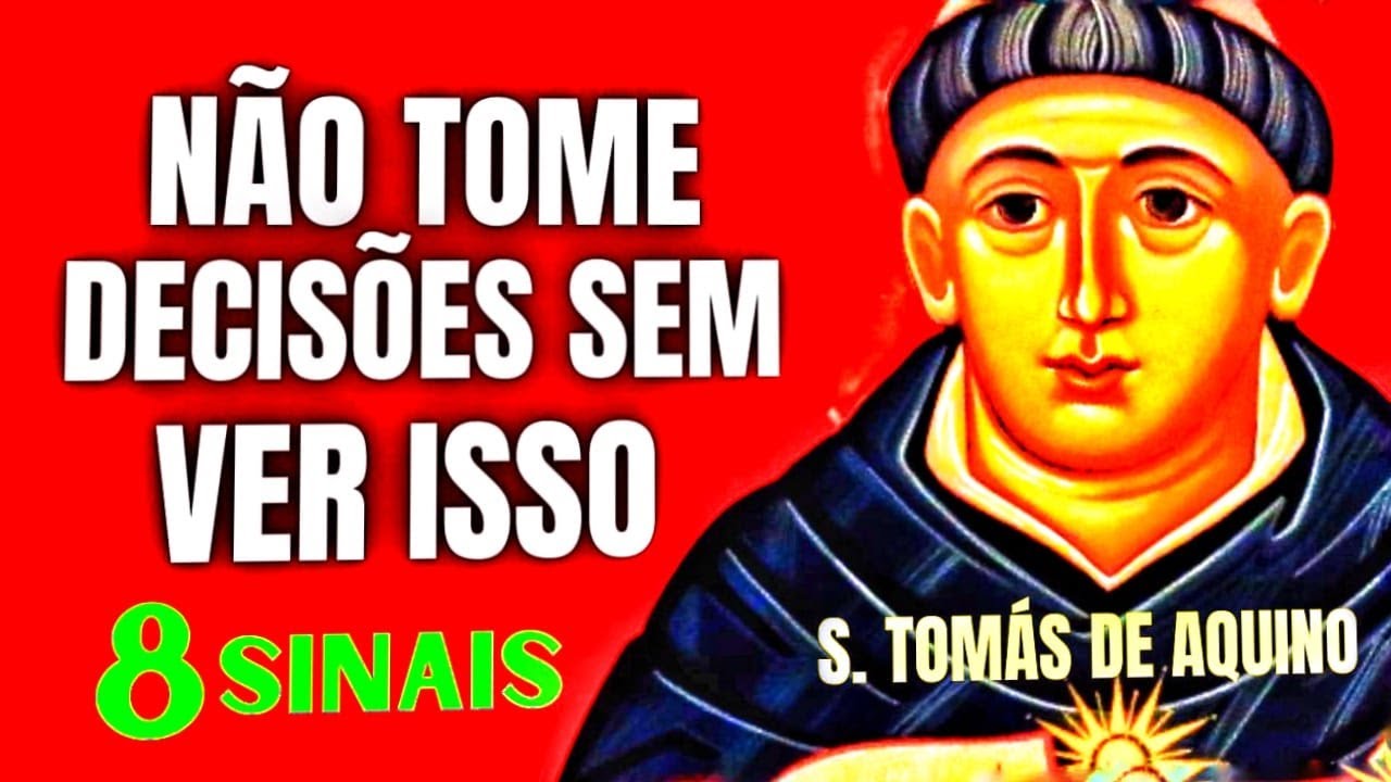 8 lições para tomar DECISÃO CERTA | S. Tomás| As partes da Prudência| Filosofia