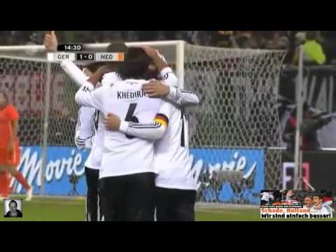Deutschland - Niederlande 3:0 (alle Tore) 15.11.11