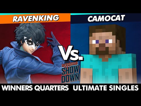 Scrims Showdown 90 Winners Quarters - Ravenking (Joker) Vs. CamoCat (Steve/Roy) SSBU Ultimate