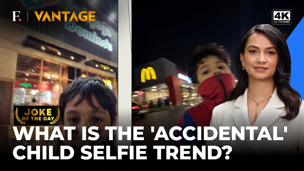 Child 'Accidental' Selfie Trend Grips Uber, IKEA, BMW, McDonald's & More | Vantage on Firstpost