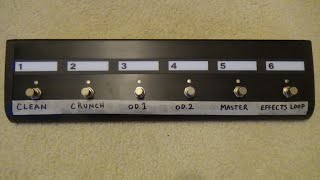 Video thumbnail for Marshall DSL40CR 6 Way Foot Controller Simple Tutorial Revision by Tommy Bowlin by Thomas Bowlin