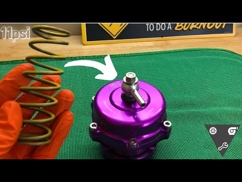 How to change spring on TiAL Q BOV??