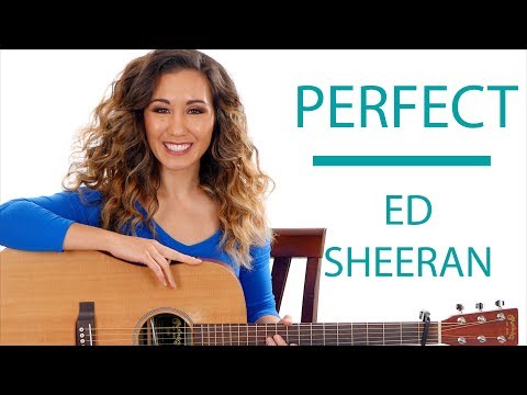 Perfect by Ed Sheeran - Guitar Tutorial with Fingerpicking and Play Along Video