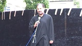 preview picture of video 'Zakir Syed Rafaqat Hussain Naqvi of London | Ilford High Road | London, UK | 20/07/2014'