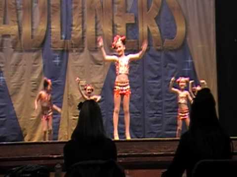 Headliners 2009 - The Little Divas from Dance Warehouse "Itsy Bitsy Spider"